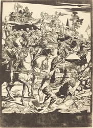 Ristiinnaulitseminen [vasen levy]