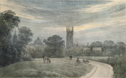 Oxfordin sisäänkäynti Lontoosta, muistojen mukaan, 16. heinäkuuta 1790