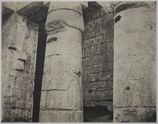 Medinet Habu, Ramses III:n hautajaistemppeli, vasen seinä
