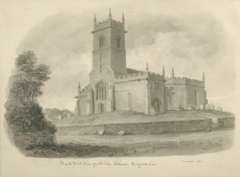 Ashley Church: seepiapiirustus