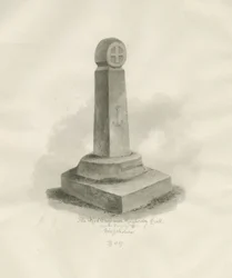 Biddulph - "Punainen Risti": seepiapiirros, 1847