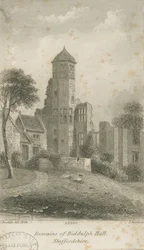 Biddulph Hall (vanha): teräskaiverrus