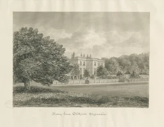 Blithfield - Rectory: seepiapiirustus