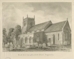 Caverswall Church: seepiapiirros