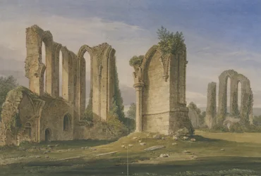 Croxden Abbey: vesivärimaalaus