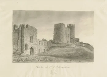 Dudley Castle - The Keep: seepiapiirros