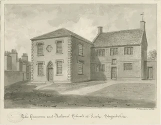 Leek Town - Lukio: seepiapiirustus, 1844