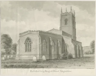 Mayfield Church: seepiapiirros, 1844