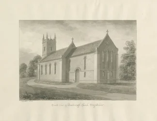 Newborough Church: seepiapesupiirros