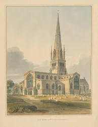 Oxfordshire - Witneyn kirkko