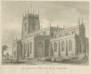 Penkridge Church: seepiapiirros