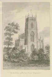 Penkridge Church: seepiapiirros