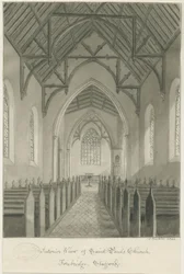 Stafford - St. Paulin kirkon sisätilat, Forebridge: seepiapiirros