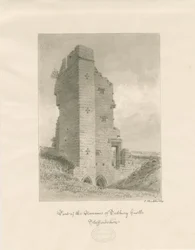 Tutbury Castle: seepiapesupiirros