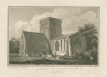 Wiltshire - Amesbury Church: kaiverrus, 1806