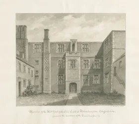 Wolverhampton - The Old Hall: seepiapiirustus