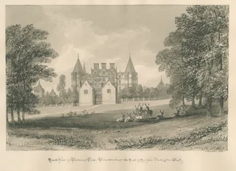 Worcestershire - Westwood Park: seepiapiirustus, 1833