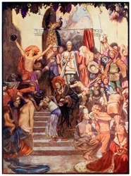 John Bunyanin (1628-1688) kuvitus Byam Shaw