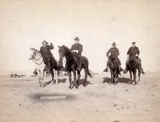 Katsotaan vihamielistä intiaanileiriä, 1891