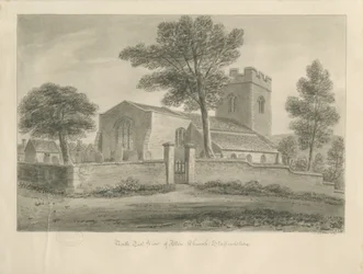 Alton Church: seepiapiirros, 1841