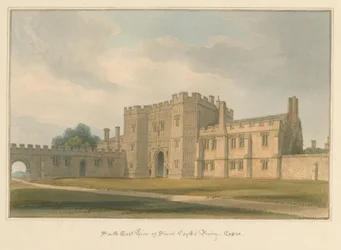 Essex - Saint Osythin luostari, 1825