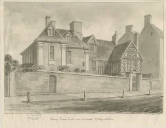 Tean Hall: sepia drawing
