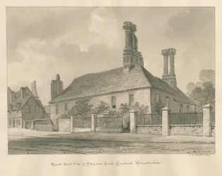 Worcestershire - Droitwich - Staynors Court: seepiapiirros, 1833