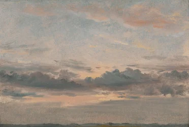 Pilvitutkimus, auringonlasku