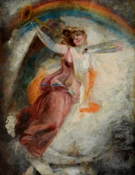 Herald Angel (öljy kankaalle)