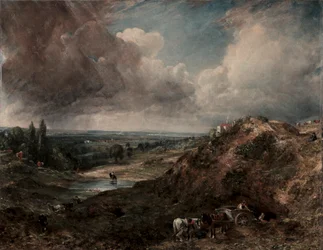 Branch Hill Pond, Hampstead, 1828.