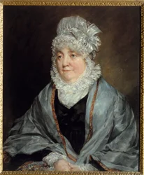 Rouva Tuderin muotokuva. John Constablen (1776-1837) maalaus