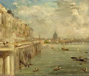 Somerset House Terrace Waterloon sillalta, n. 1819