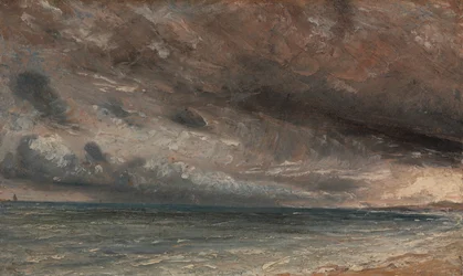 Myrskyinen meri, Brighton, n. 1828.