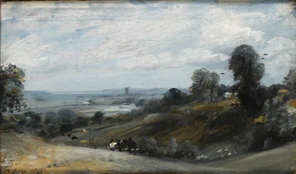 Dedhamin laakso Langhamista, 1812
