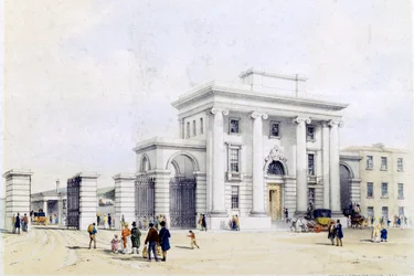 Birminghamin aseman sisäänkäynti, 1838-39