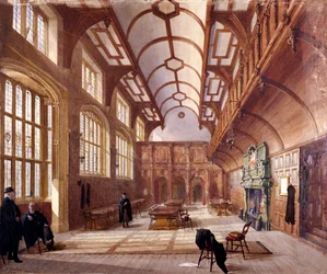 Charterhousen sisustus, Lontoo, 1885