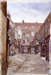 Nahkakauppiaiden rakennukset, London Wall, Lontoo, 1883