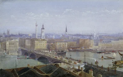 London Bridge ja Lontoon City, 1892