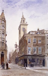 St James Garlickhythe, Upper Thames Street, Lontoo, 1882