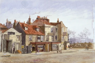 Näkymä Lawrence Streetille, Chelsea, Lontoo, 1882