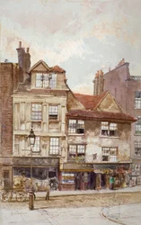 Näkymä nro 87-89 Drury Lane, Westminster, Lontoo, c1880