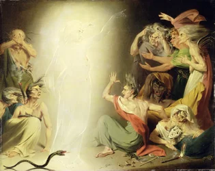 Klytaimnestran haamu herättää erinykset, 1781
