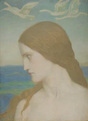 Venus, joka ei koskaan valmis, 1910-20 (tempera kankaalle)