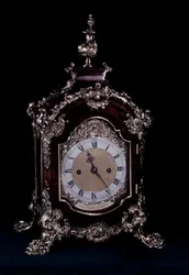 Pöytäkello, Lontoo, 1700-luvun puoliväli