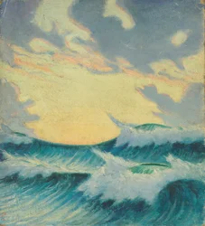 Merimaisema, 1800-luvun loppu - 1900-luvun puoliväli (öljy kankaalle)