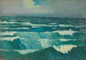 Merimaisema, 1800-luvun loppu - 1900-luvun puoliväli (öljy paperille)