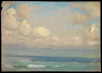 Merimaisema, 1800-luvun loppu - 1900-luvun puoliväli (öljy paperille)