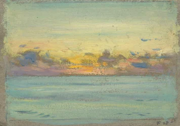Merimaisema, 1800-luvun loppu - 1900-luvun puoliväli (öljy paperille)