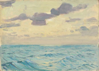 Merimaisema, 1800-luvun loppu - 1900-luvun puoliväli (öljy paperille)