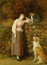 Effie Deans, Sir Walter Scottin elokuvasta "The Heart of Midlothian", 1877